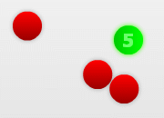 遊戲次數 : 共 461 人玩過
好玩指數 : 3 星
現時冠軍 : 暫時未有
你的排名 : 第 八 名
每局收費 : 金錢 1 元
獎金比率 : 20  分 = 1 元
點擊進入 : 5 秒觸球 - 遊戲室
遊戲說明 : 運用滑鼠移動控制 , 避開紅色球 , 5 秒之內觸碰綠色球
